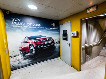 Serrano Park - Publicidad interior