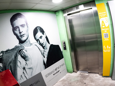 Serrano Park - Publicidad interior